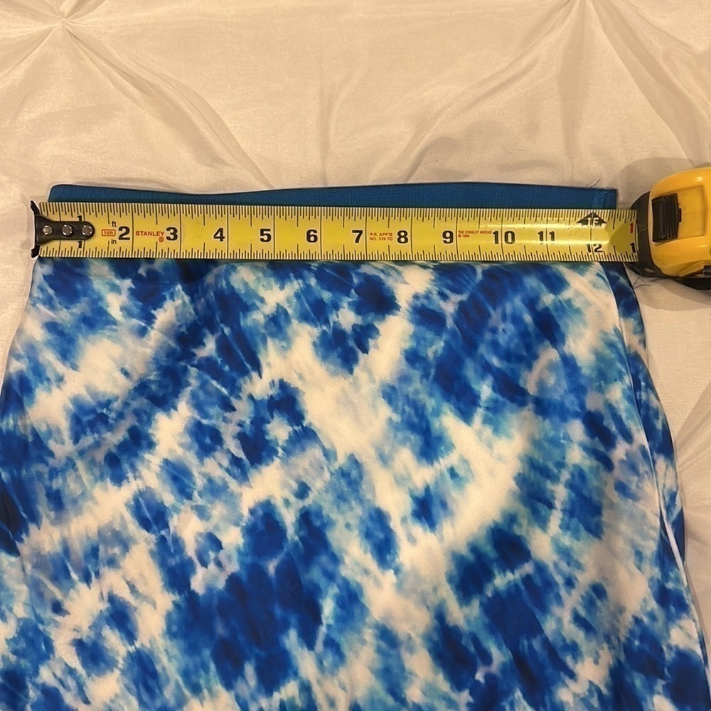 NWOT CAMI TIE DYE SILK SKIRT SIZE XXS - Picture 8 of 8